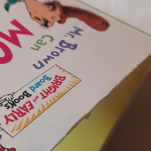 Mr.Brown Can Moo! Can You? Dr. Seuss's Book of Wonderful Noises 1996 Board Book - Picture 4 of 12